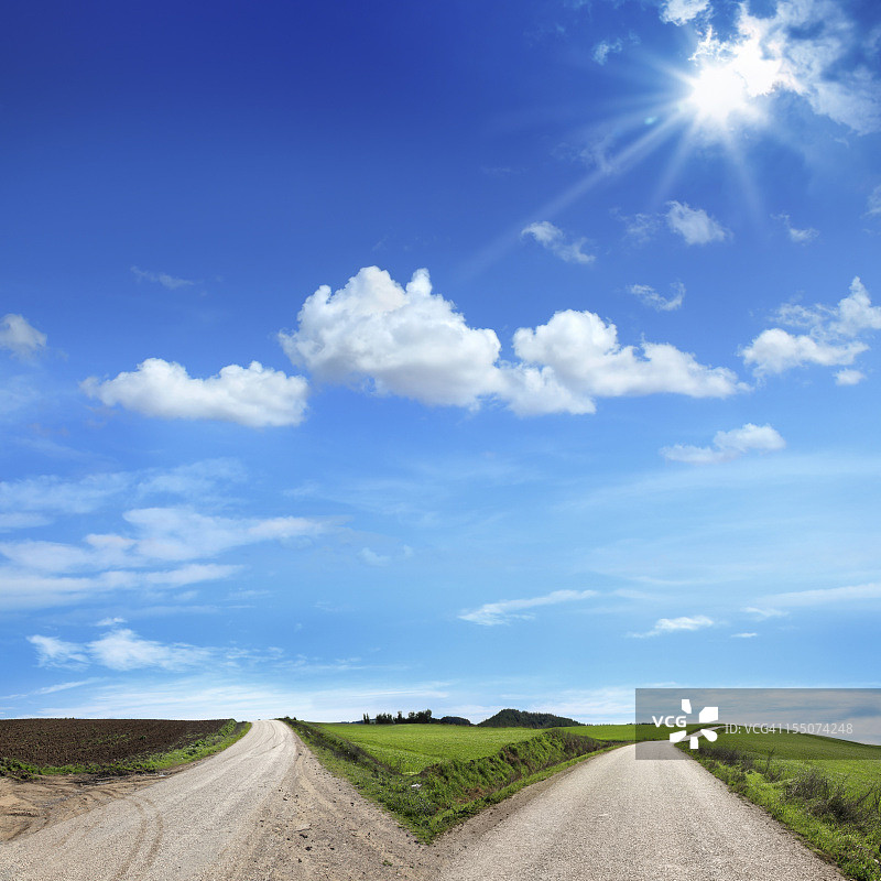 岔路图片素材