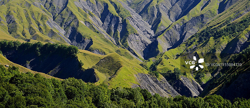 莫里安地区的岩石景观图片素材