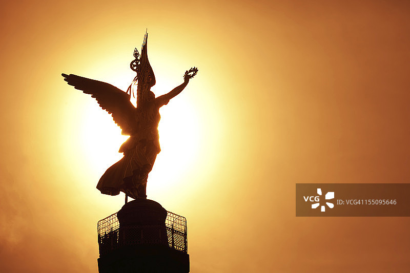 德国柏林胜利柱图片素材