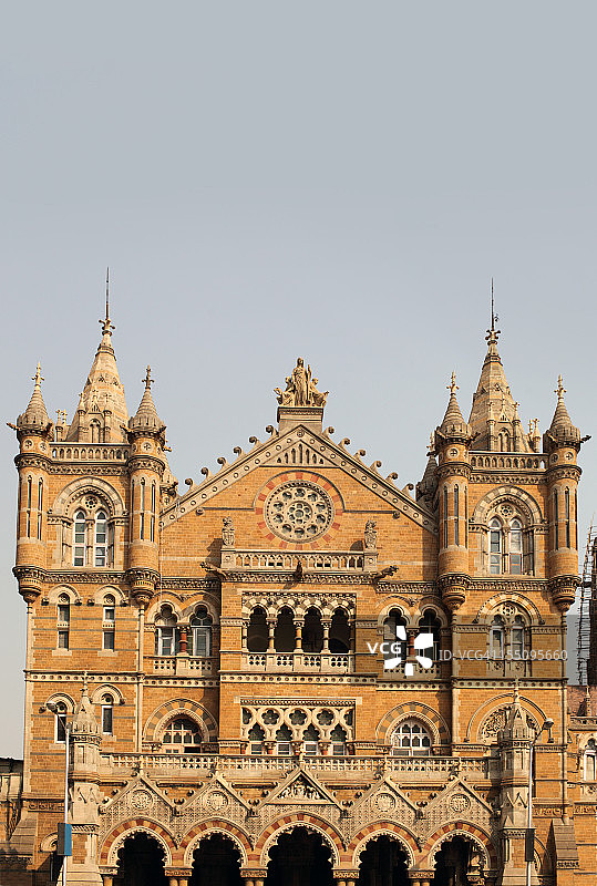 孟买维多利亚火车站图片素材