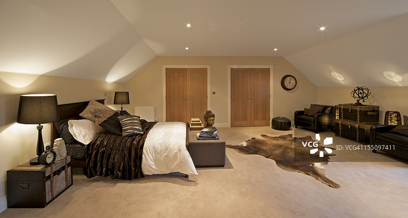 阁楼卧室图片素材