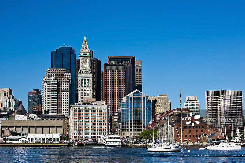 波士顿港图片素材