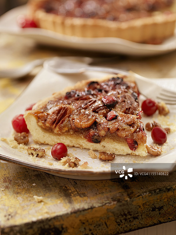 蔓越莓山核桃馅饼图片素材