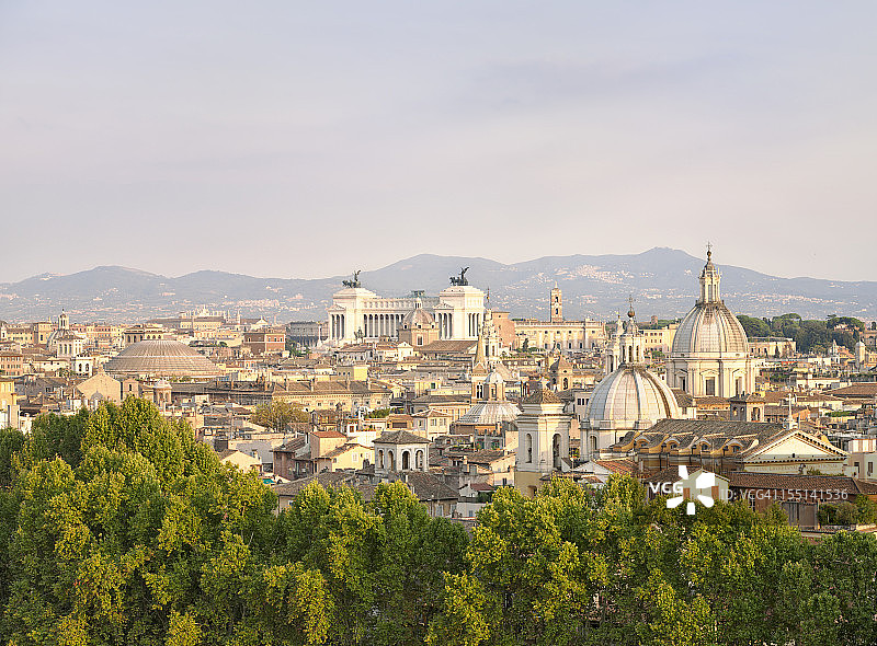 古罗马天际线图片素材