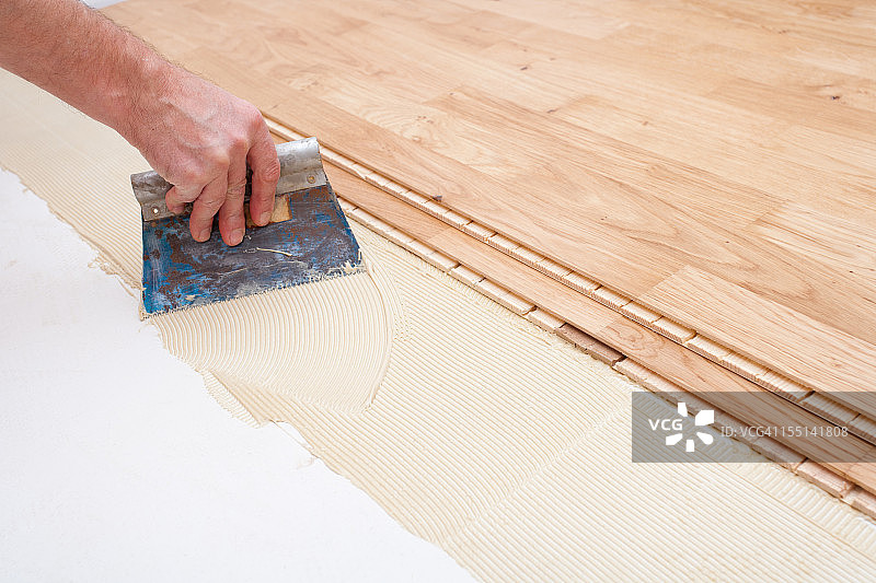 安装拼花地板图片素材