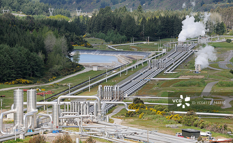 地热发电(XXXL)图片素材