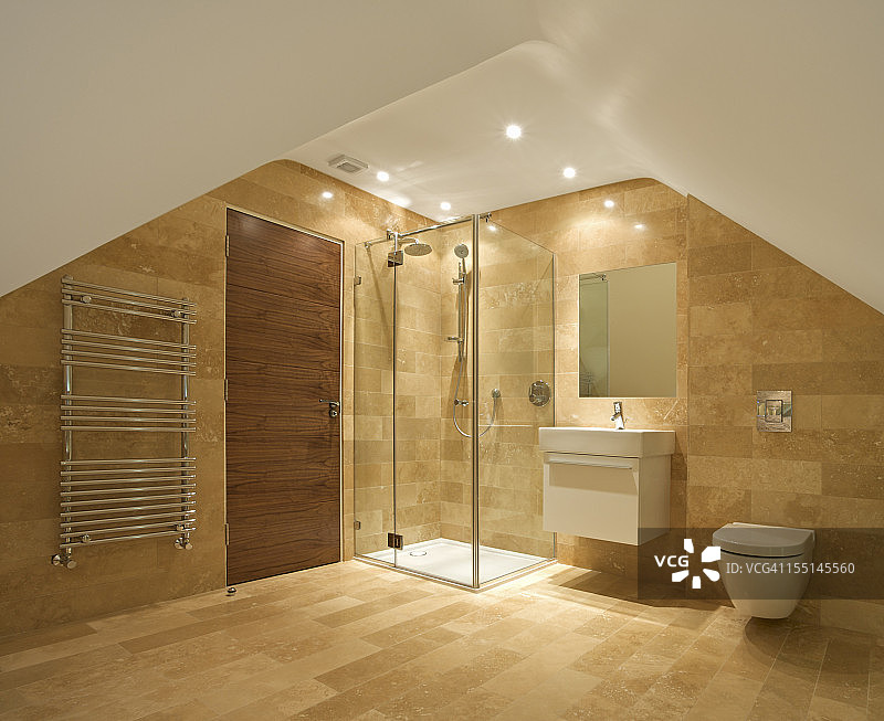 阁楼浴室图片素材