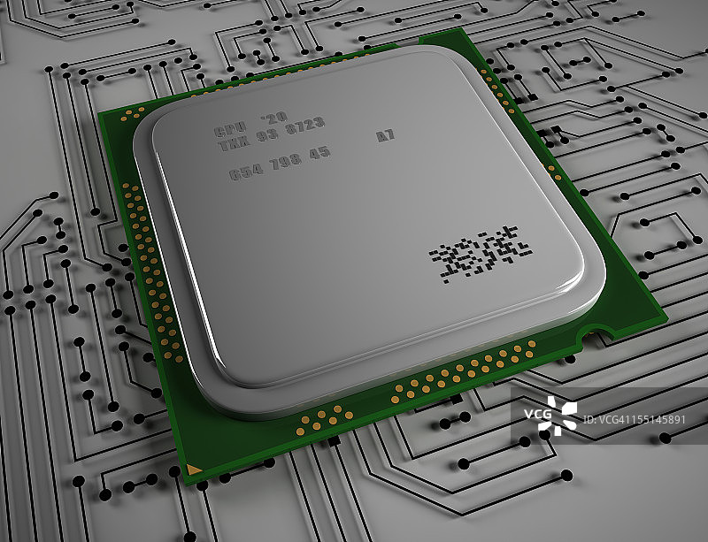 电脑CPU图片素材