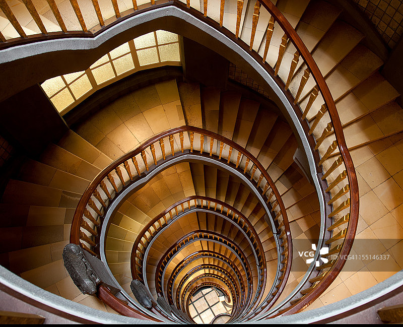 旋转楼梯图片素材
