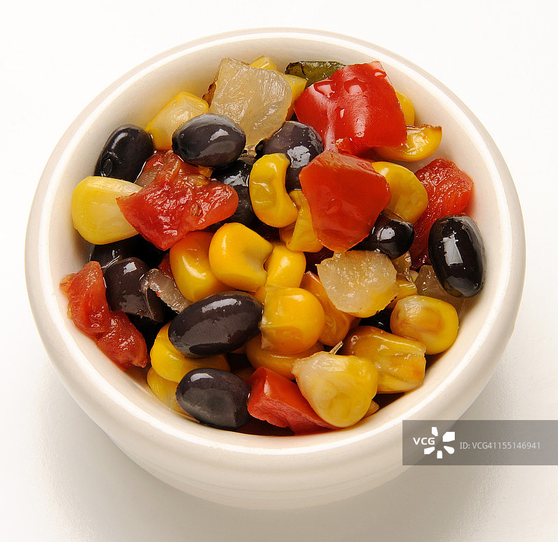 黑豆玉米沙拉图片素材