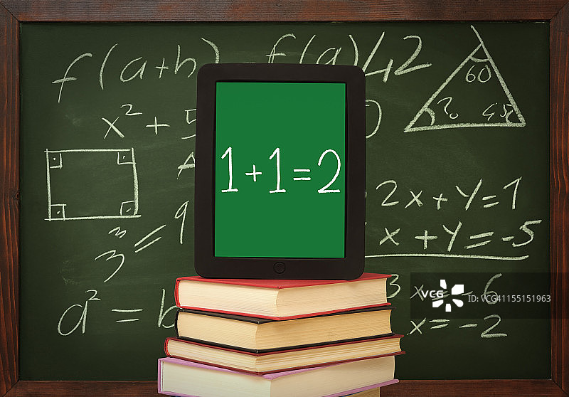 学校里的平板电脑图片素材