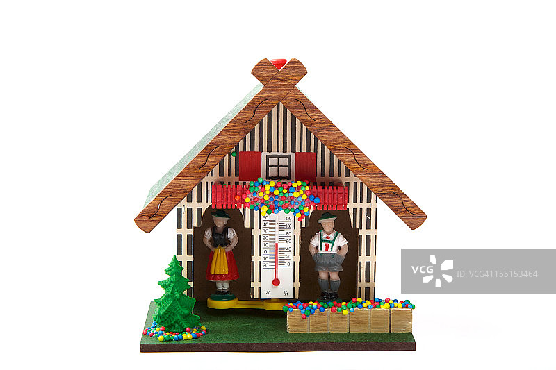 传统德国气象站图片素材