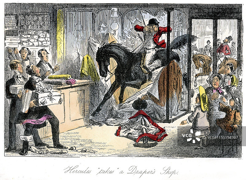 海格力斯接管布料店图片素材