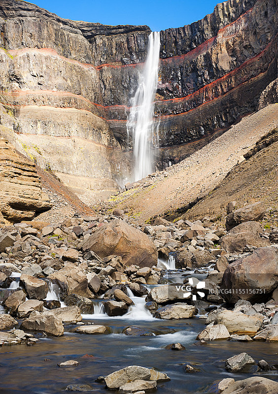 亨吉瀑布图片素材