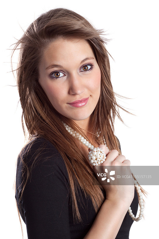 美丽的年轻女子图片素材