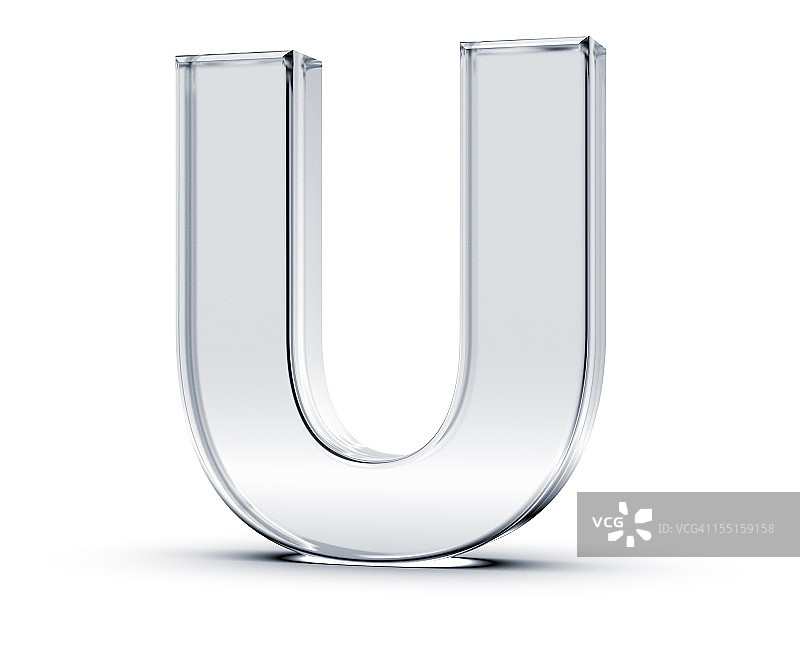 字母U图片素材