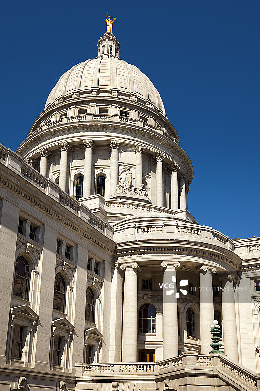 威斯康星州议会大厦圆形大厅图片素材