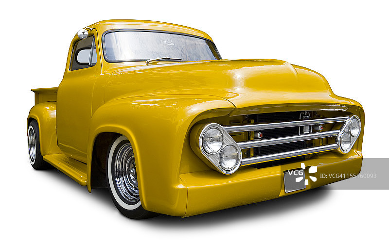 20世纪50年代的福特皮卡图片素材
