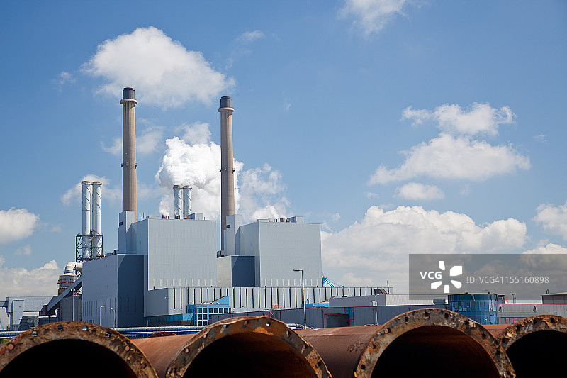燃煤能源工厂图片素材