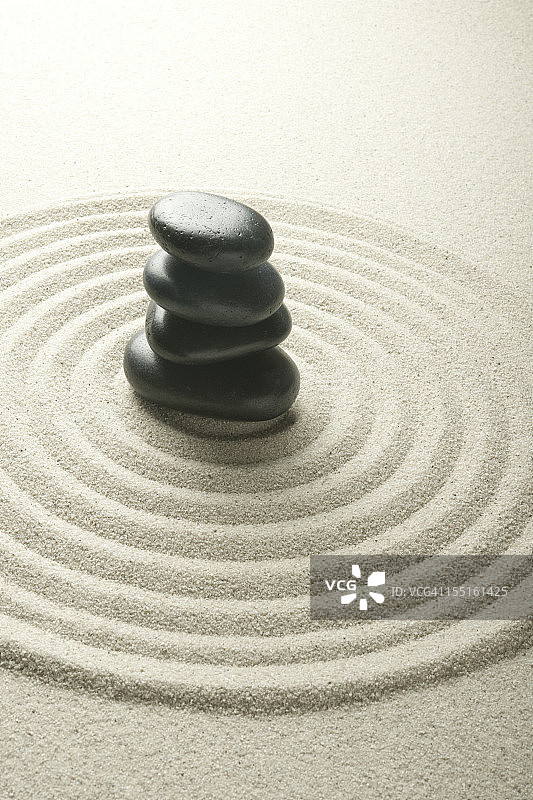 宁静的鹅卵石图片素材