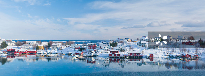 纯净的罗弗敦群岛图片素材