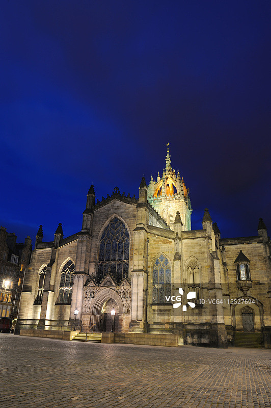 圣吉尔斯大教堂，爱丁堡图片素材