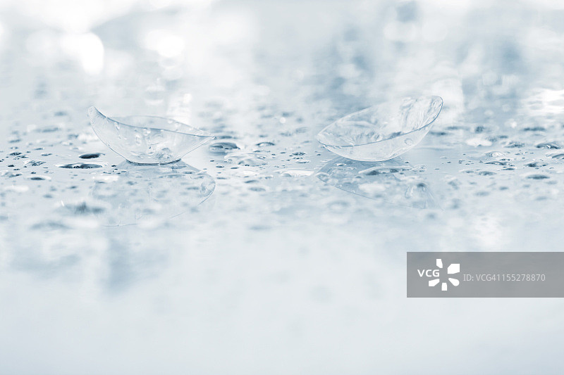 水滴隐形眼镜图片素材