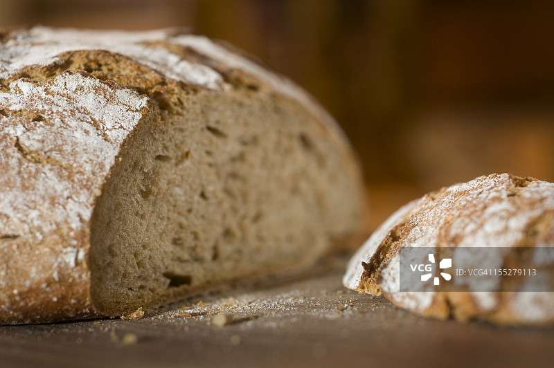 乡村面包全麦面包图片素材