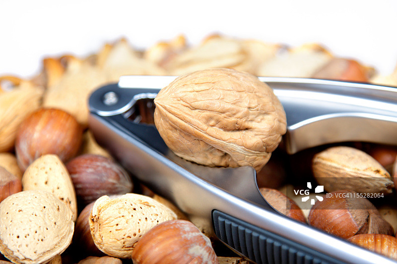 胡桃夹子和核桃图片素材