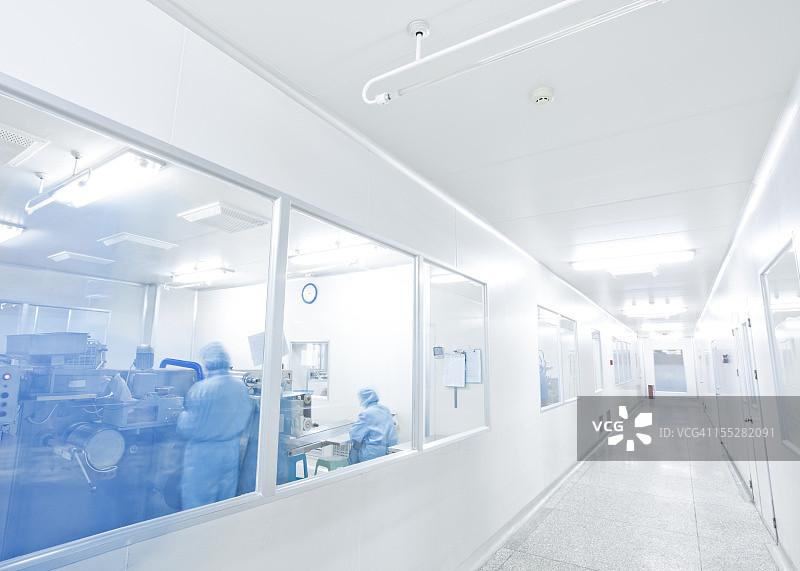 制药厂洁净室图片素材