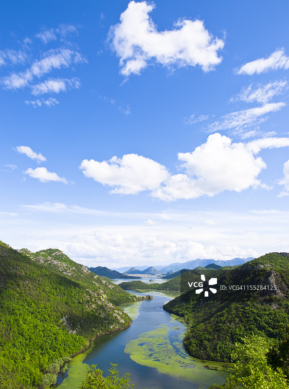 斯卡达湖图片素材