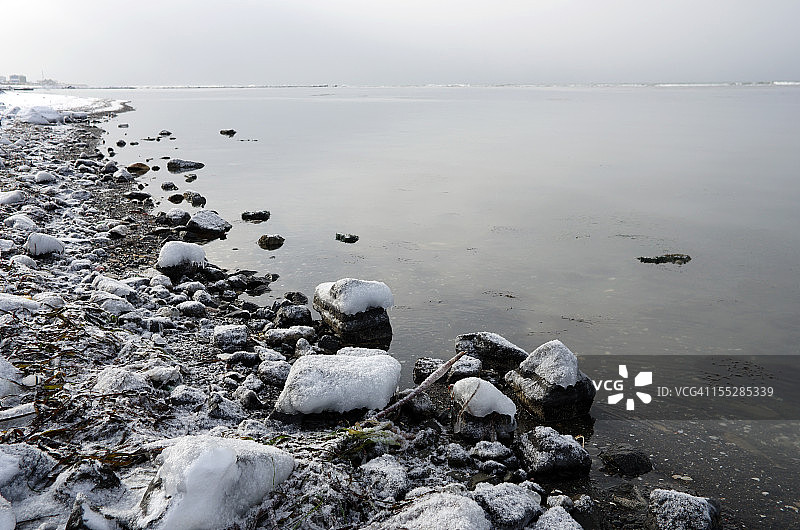 冬季海景图片素材
