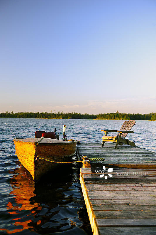 船与码头图片素材