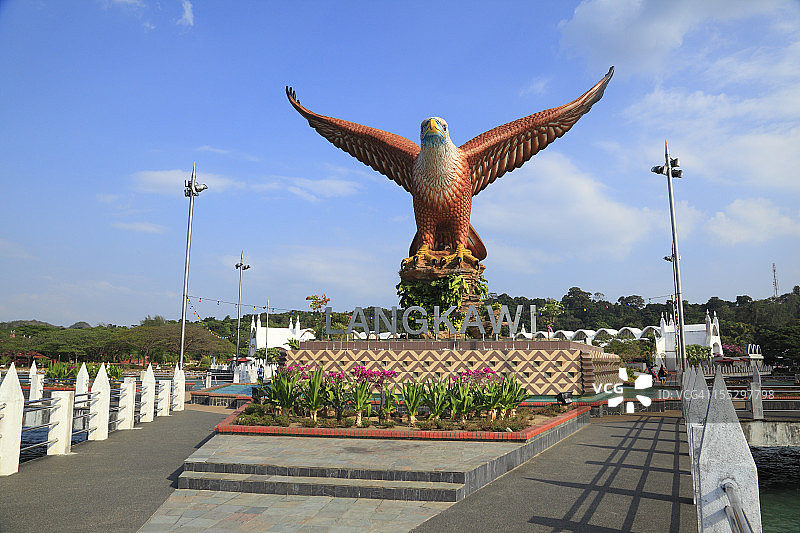 马来西亚兰卡威岛鹰广场图片素材