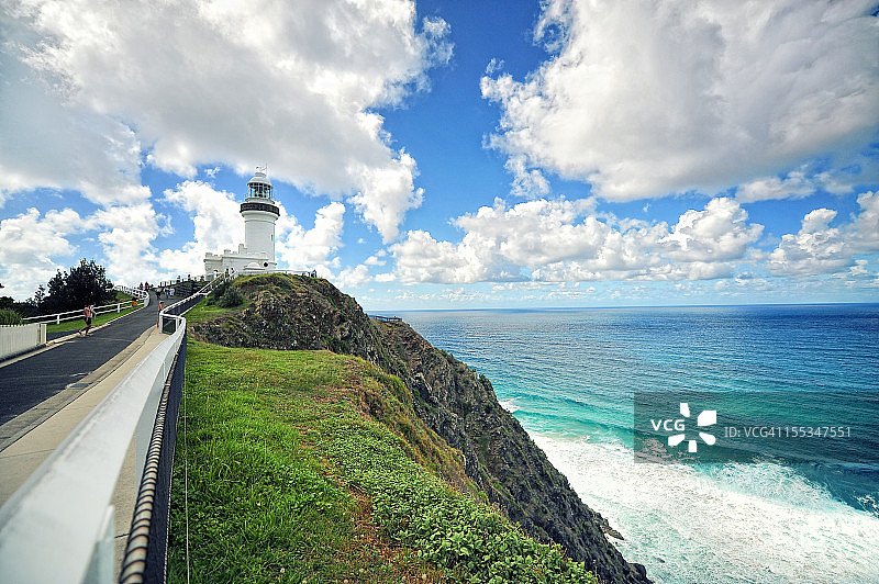 拜伦湾灯塔图片素材