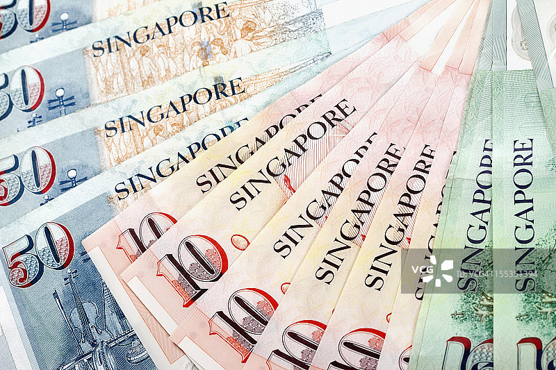 世界货币：新加坡元图片素材