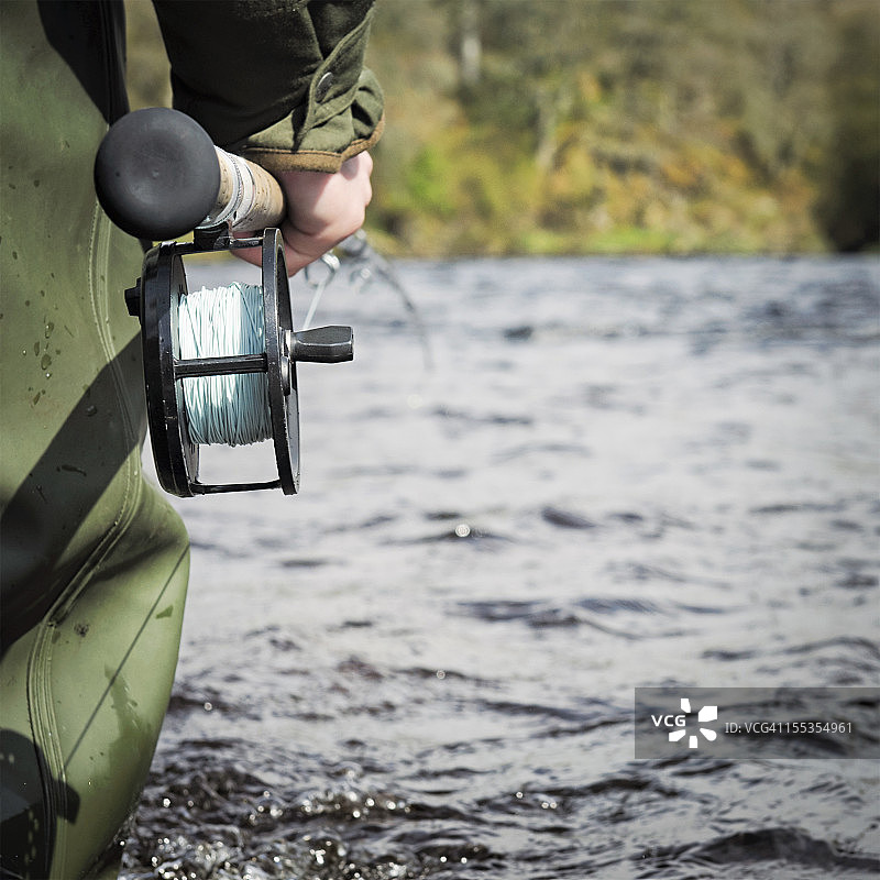 飞蝇钓图片素材