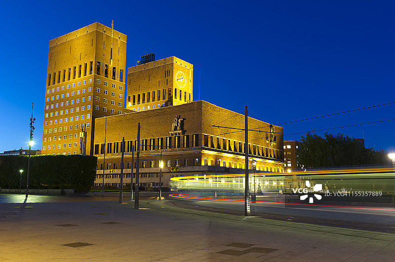 奥斯陆市政厅图片素材