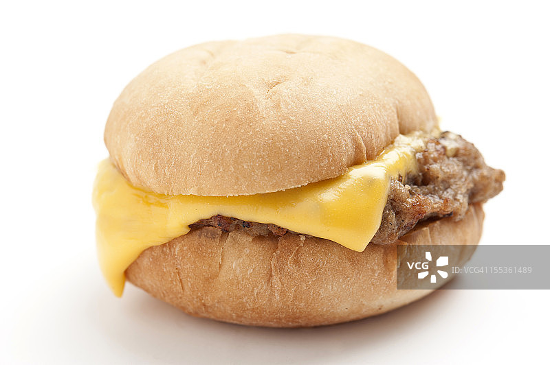 迷你芝士汉堡图片素材