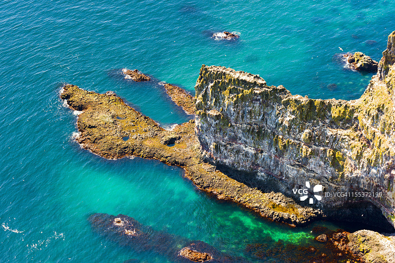 冰岛拉特拉比尔格鸟崖图片素材