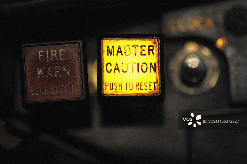 波音737-300型主警告灯图片素材