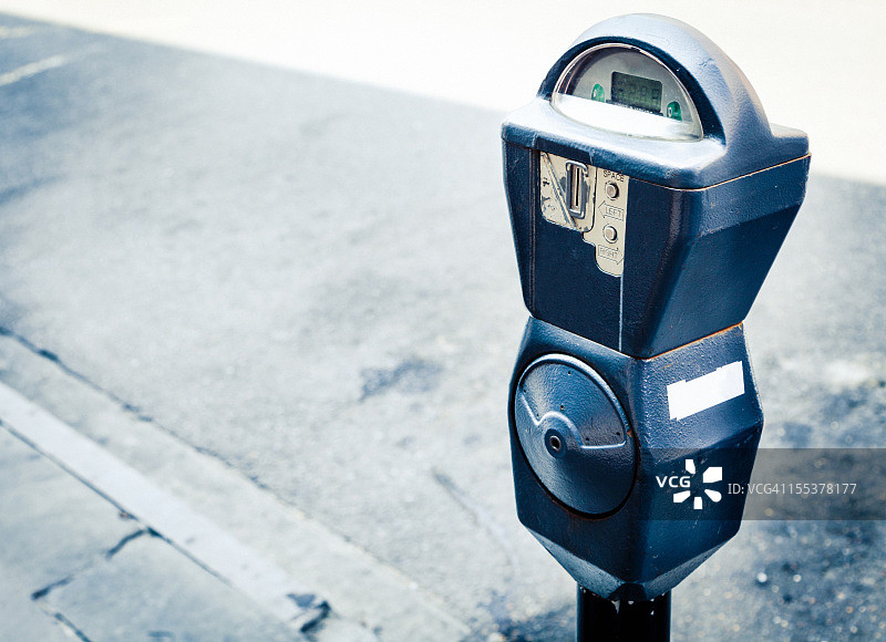 新奥尔良的停车计时器图片素材