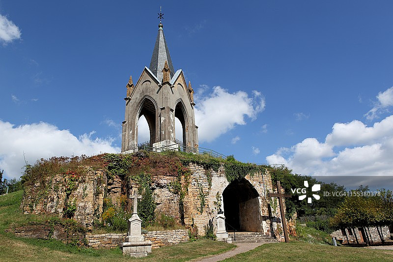 法国沃苏勒圣母教堂图片素材