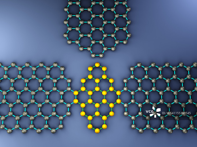 量子点石墨烯晶体管图片素材