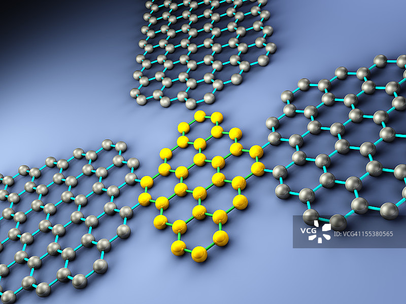 量子点石墨烯晶体管图片素材