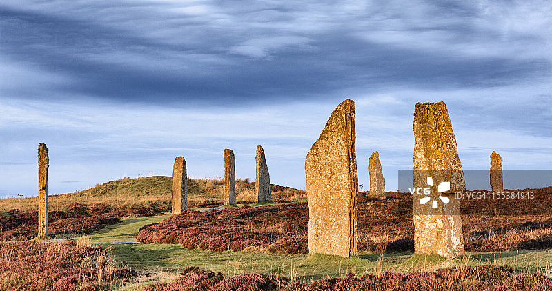 布罗德加尔石圈，奥克尼图片素材