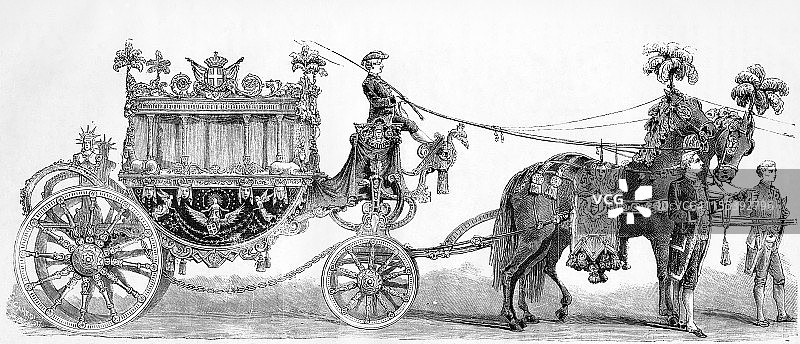 殡仪车图片素材