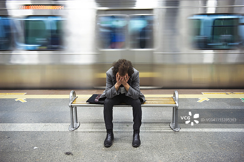 现代生活的压力图片素材