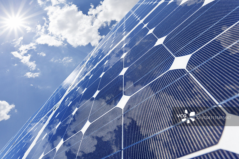 太阳能电池板图片素材
