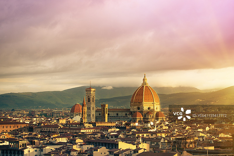 佛罗伦萨圣母百花大教堂图片素材